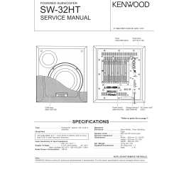 kenwood sw32ht