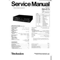 technics sh-ge90 service manual