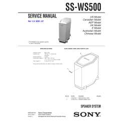 sony ss ws 500