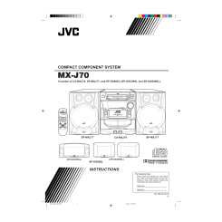 Сервисная инструкция JVC MX-J700, MX-J750R