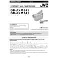 JVC GR-AXM341U Owner's Manual cover photo