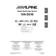 ALPINE IVA-D310 Owner's Manual cover photo