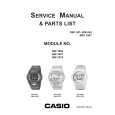 CASIO QW1678 (SM554) Service Manual cover photo