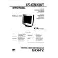 SONY CPD100SF/SFT Service Manual cover photo