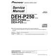 PIONEER DEH-P2500-3 Service Manual cover photo