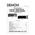 DENON DCD3000 Service Manual cover photo
