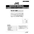 JVC TDW118BK Service Manual cover photo