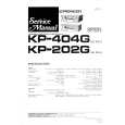 PIONEER KP202G Service Manual cover photo