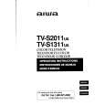 AIWA TV-S1311 Owner's Manual cover photo