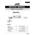 JVC KSRT35 Service Manual cover photo