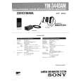 SONY YM3440AM Service Manual cover photo