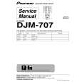 PIONEER DJM-707/KUCXJ Service Manual cover photo