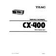 TEAC CX-400 Service Manual cover photo