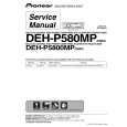 PIONEER DEH-P5800MP Service Manual cover photo