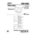 SONY GDMW900 Service Manual cover photo