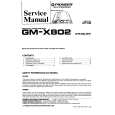 PIONEER GM-X802 X1H/UC,EW Service Manual cover photo