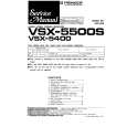 PIONEER VSX5500S Service Manual cover photo