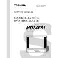 TOSHIBA MD24F51 Service Manual cover photo