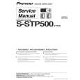 PIONEER S-STP500 Service Manual cover photo