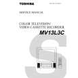 TOSHIBA MV13L3C Service Manual cover photo