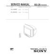 SONY KVJ21MF2J Service Manual cover photo