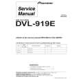 PIONEER DVL919E I Service Manual cover photo