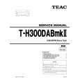 TEAC T-H300DABMKII Service Manual cover photo