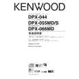 KENWOOD DPX-044 Owner's Manual cover photo