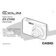 CASIO EXZ1000 Owner's Manual cover photo