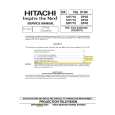 HITACHI 51F710 Service Manual cover photo