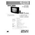 SONY KVC2721D Service Manual cover photo