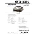 SONY XM-DS1300P5 Service Manual cover photo