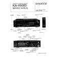 KENWOOD KA-V5000 Service Manual cover photo