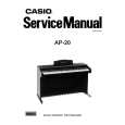 CASIO AP20 Service Manual cover photo