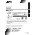 JVC KD-G401EU Owner's Manual cover photo