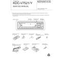 KENWOOD KDC-V7521 Service Manual cover photo