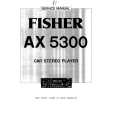 FISHER AX5300 Service Manual cover photo
