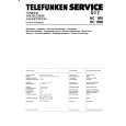 TELEFUNKEN HC1800 Service Manual cover photo