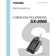 TOSHIBA SX2000 Service Manual cover photo