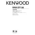 KENWOOD KNA-DT130 Owner's Manual cover photo