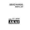 AKAI AS-1070 Service Manual cover photo