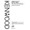 KENWOOD DPC631 Owner's Manual cover photo