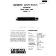ONKYO T44 Service Manual cover photo