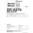 PIONEER XR-VS88/DBDXJ Service Manual cover photo