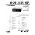 SONY XR4240 Service Manual cover photo