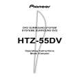 PIONEER HTZ-55DV Owner's Manual cover photo