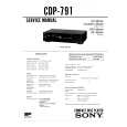 SONY CDPX111ES Service Manual cover photo