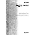 CANON NP3050 Owner's Manual cover photo