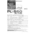 PIONEER PL-740 Service Manual cover photo