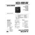 SONY MHC-991AV Service Manual cover photo